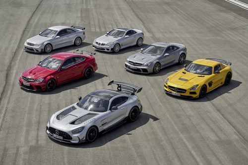 Mercedes-AMG Black Series: la saga de seis bestias negras que suma más de 3.400 CV