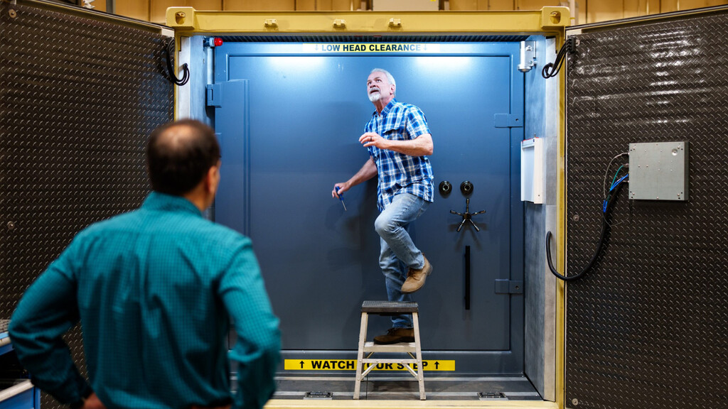 Difícilmente se puede saber lo que hay en estas cajas. EEUU ha construido el escondite perfecto para sus armas nucleares