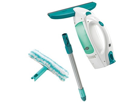 Ventanas limpias en primavera con el set Leifheit 6940 de aspirador limpiacristales Dry & Clean por 60,88 euros en Amazon