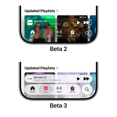 iOS 26 beta 3