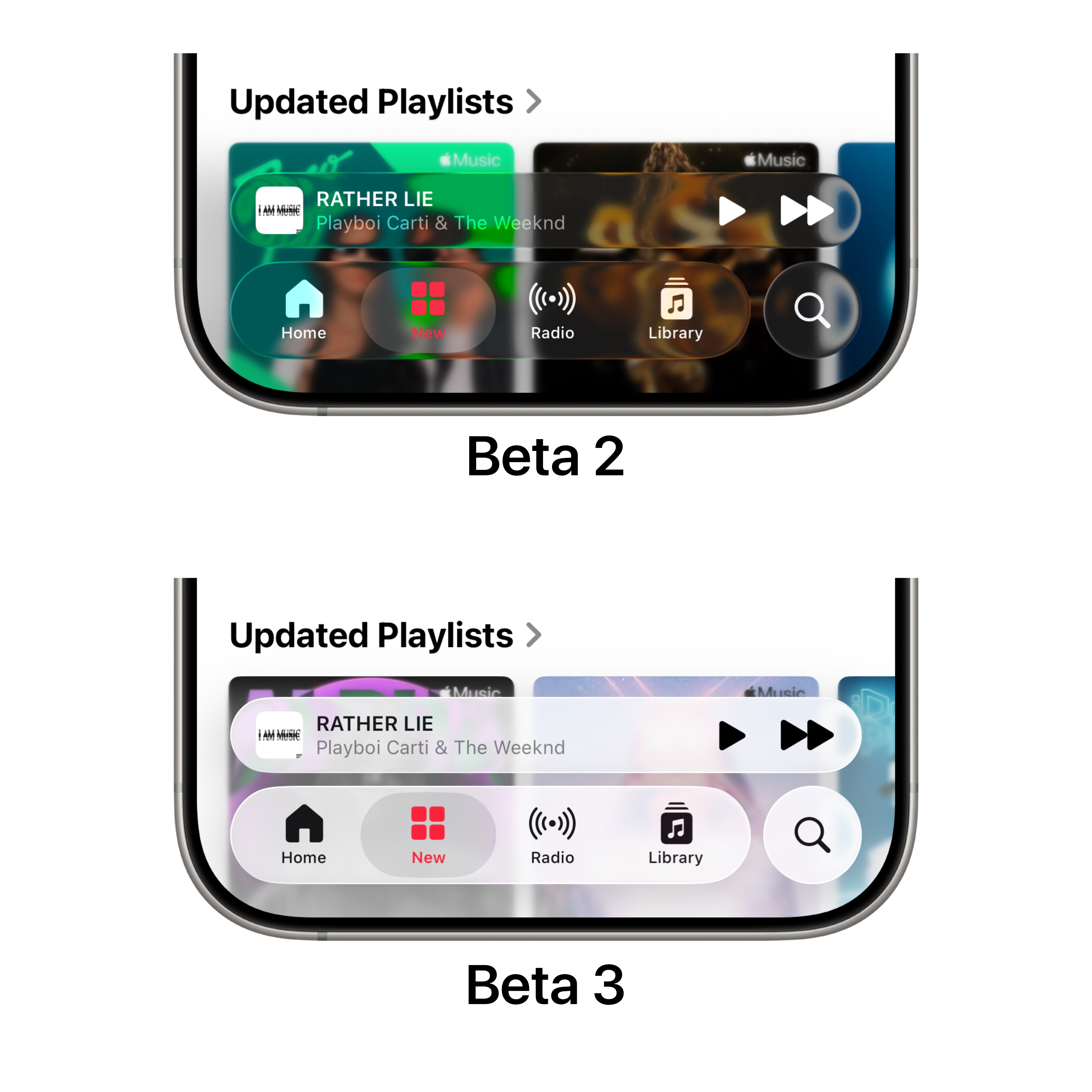iOS 26 beta 3