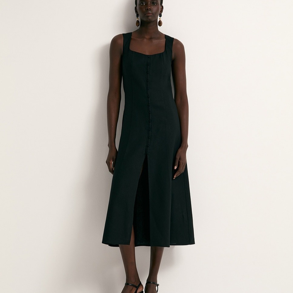 Sfera
Vestido botones lino