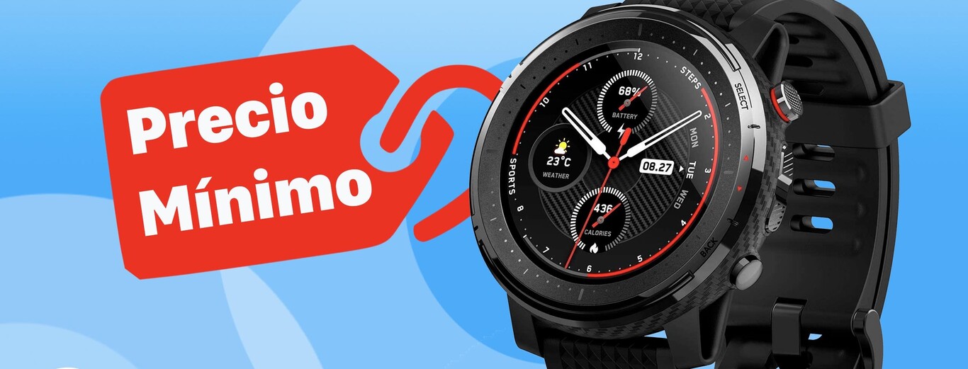 Este smartwatch vuelve a ser un chollo en Amazon: Amazfit Stratos a precio  mínimo por 119,99 euros sólo hasta esta noche
