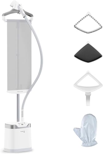 Rowenta Pro Style Care - Cepillo de vapor de 2000 W, planchado vertical, vapor potente de hasta 42 g/min, sistema Press & Steam, cabezal XL, rápido calentamiento, 1,3 capacidad, IS8470