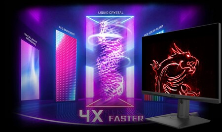 El nuevo monitor Optix G273QPF de MSI promete tiempos de respuesta de solo 1ms gracias a su panel Rapid IPS a 165 Hz