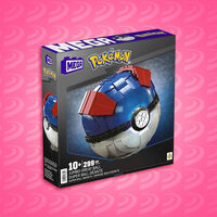 Esta espectacular Pokébola para armar de Mega Construx está en descuento por menos de 750 pesos en Amazon México