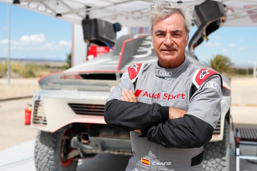 Carlos Sainz, ante el desafío de conquistar el Dakar en un Audi electrificado: "Es un gran reto tecnológico" 