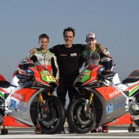 Aprilia Racing Team Gresini presenta sus colores de guerra