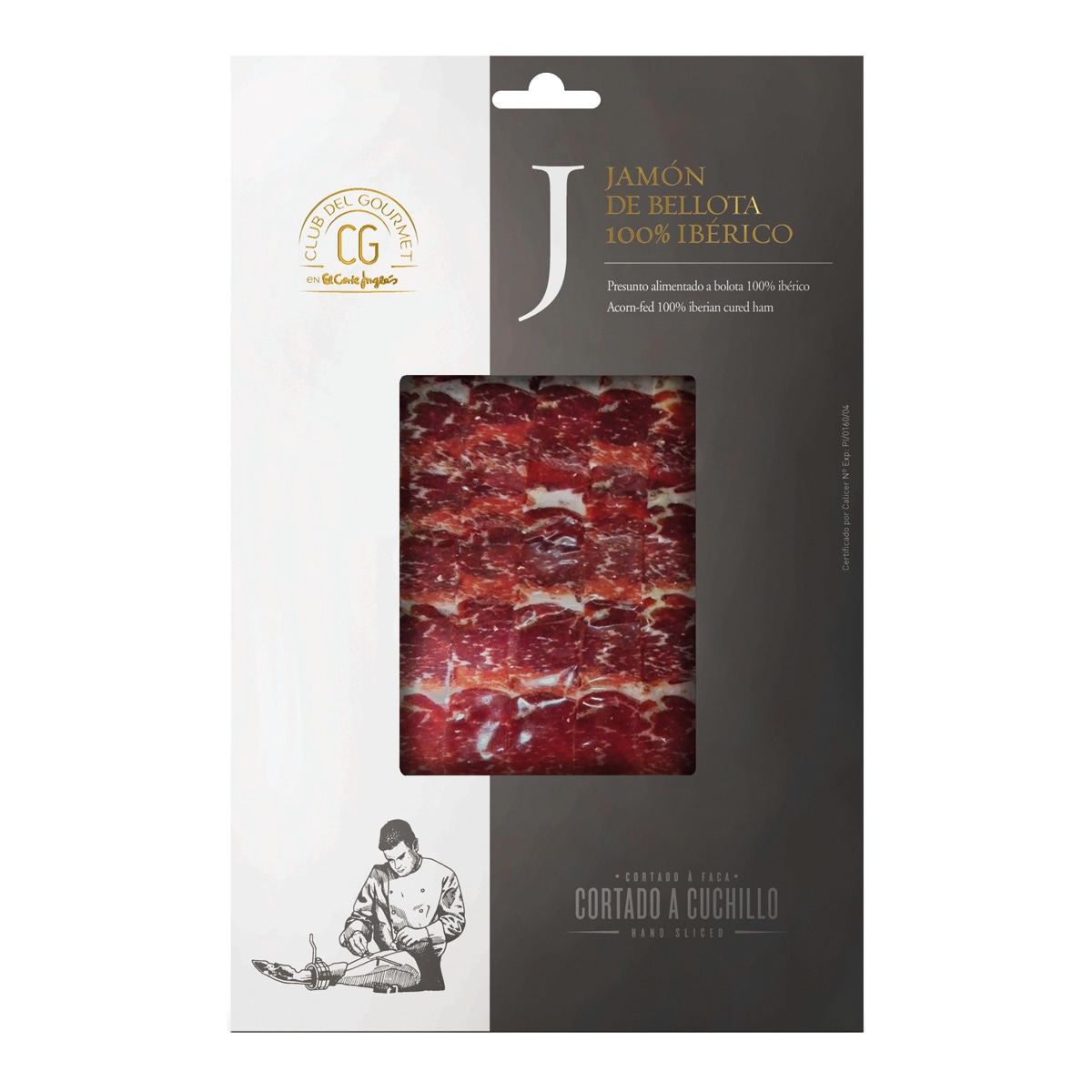 Club del Gourmet - Jamón de bellota 100% ibérico loncheado 