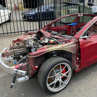Alguien va a pagar 15,000 dólares (o más) por lo que queda de este Tesla Model 3 Performance... que aún funciona