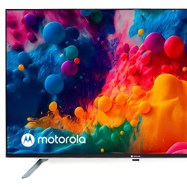 Smart TV Motorola  32" HD DLED color negro