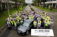 El coche 11 millones de PSA Vigo se ha fabricado hoy