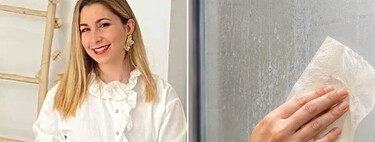 Alicia Martínez, experta en limpieza: "Me encanta el truco del papel de horno para limpiar la mampara y eliminar las manchas de cal"  