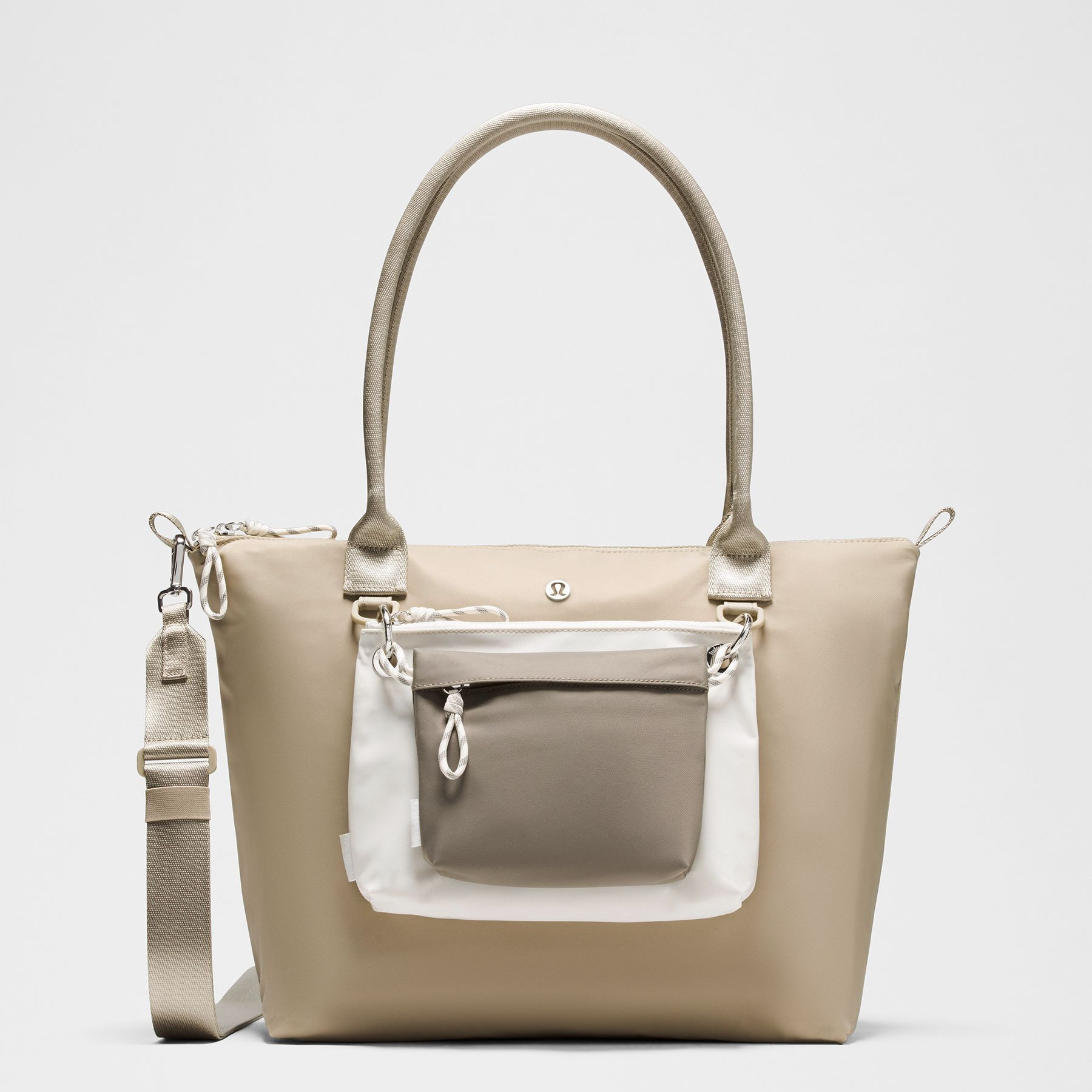Bolso tote modular con bolsitos 