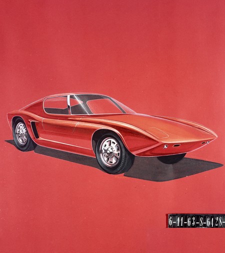 Primeros bocetos Ford GT40
