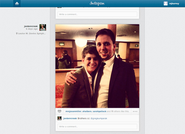 Instagram Web