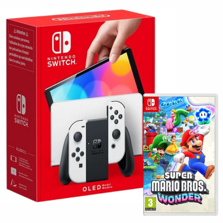 Nintendo Switch OLED + 'Super Mario Bros. Wonder'