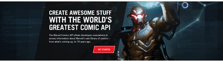 Un número indeterminado de las mejores API de Internet: Marvel