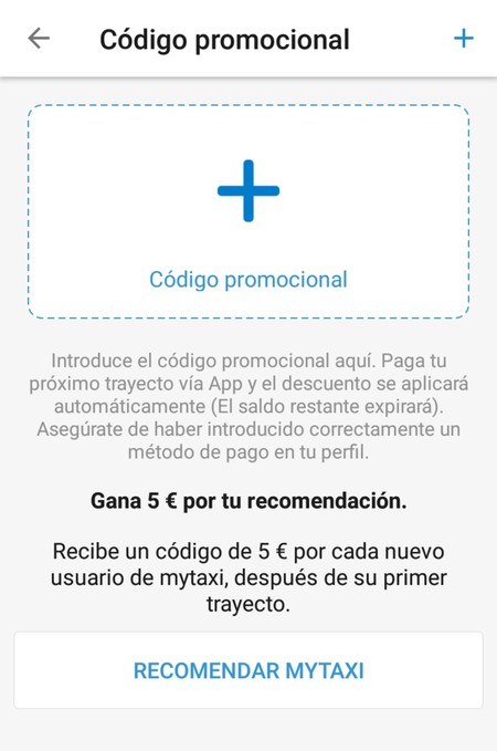 Mytaxi Codigo Promocional