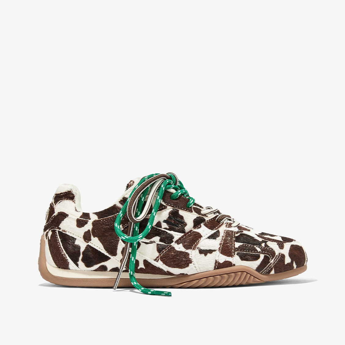 Zapatillas deportivas de mujer en piel con cordones imola cow - D.Franklin