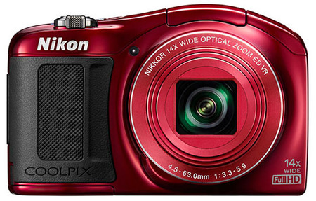Batería de novedades Nikon, objetivo, Flash, y un par de cámaras compactas