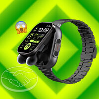 La practicidad en su máximo esplendor: reloj con audífonos inalámbricos integrados y batería recargable de hasta cinco días