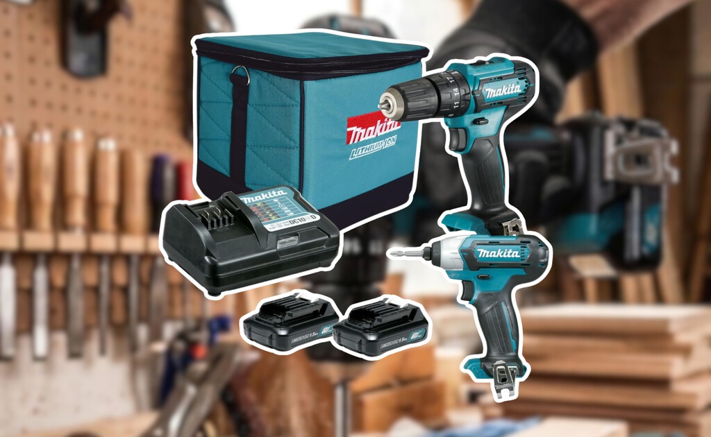 Amazon remata este kit de rotomartillo y atornillador inalámbricos Makita por Prime Day 2026. Tiene precio mínimo histórico 