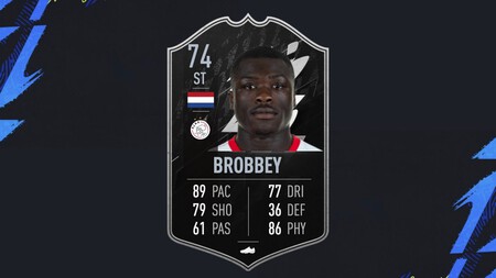 FIFA 22: consigue gratis la carta Estrellas de Plata: Brobbey Intransferible