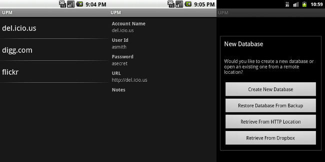 Universal Password Manager