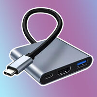 No solo es un cable USB-C de carga rápida, sino que también es un adaptador HDMI que soporta 4K y tiene precio de remate