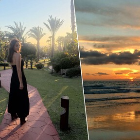 El refugio de Eva González en Cádiz: kilómetros de playa de arena blanca,  jardines tropicales y aguas limpias y calmadas