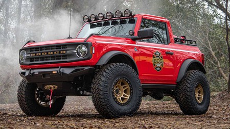 Fire Command Bronco, el todoterreno de Detroit se convierte en un impresionante vehículo de rescate