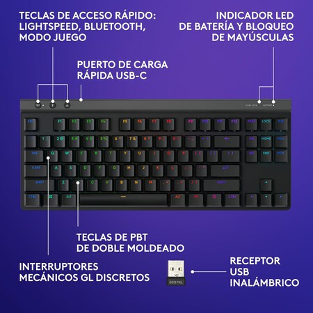 Teclado Logitech G515