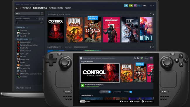 Imagen de Steam Deck (Valve)