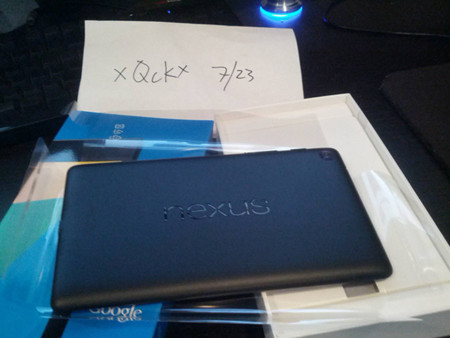 Se filtra al completo el nuevo Nexus 7 a horas de su presentación, vídeo unboxing incluído