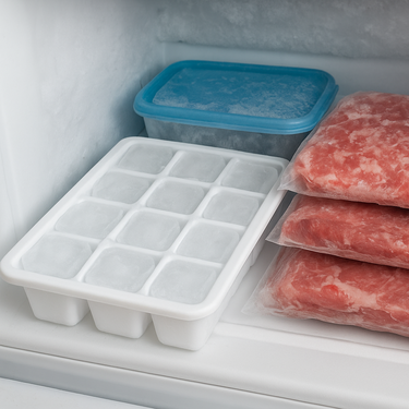 El truco más fácil para evitar que tus hielos huelan a pescado: las bolsas son tu solución