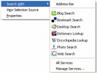 SearchWith, extensión para Firefox y Thunderbird que nos facilita las búsquedas