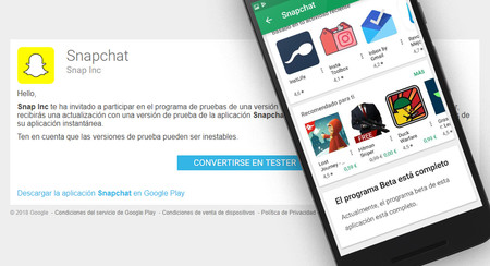 Cómo unirte al programa beta de una app aunque esté completo