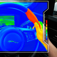 El volante sensorial de Jaguar Land Rover, que se enfría o se calienta para indicarnos hacia donde girar