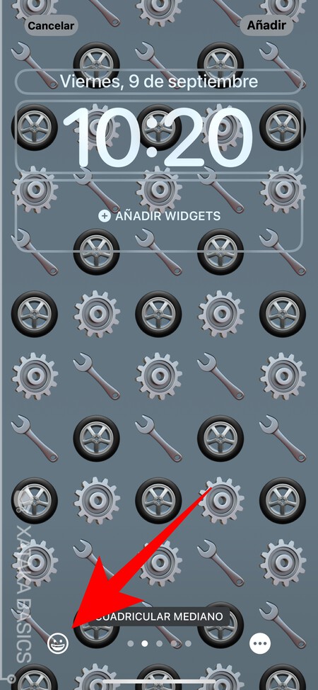 Cómo poner un fondo de pantalla de emojis en tu iPhone con iOS 16