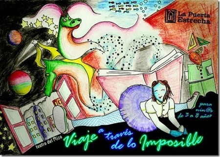 "Viaje a través de lo imposible": para niños de 3 a 8 años. Los sábados por la mañana en el Teatro de la Puerta Estrecha