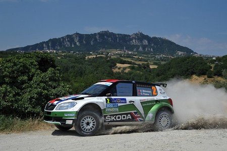 Lucha por todo lo alto en el Rally de San Marino