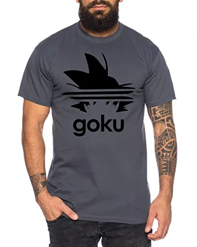WhyKiki Adi Goku Camiseta de Hombre Dragon Master Son Ball Vegeta