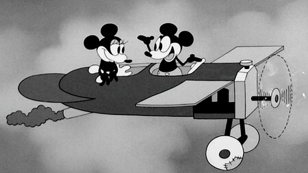Plane Crazy Mickey Mouse