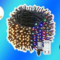 500 luces de Navidad por 399 pesos: la decoración de Navidad es barata en Amazon