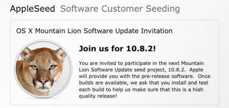 Los desarrolladores de Apple ya pueden descargar la primera beta de OS X 10.8.2 con integración de Facebook