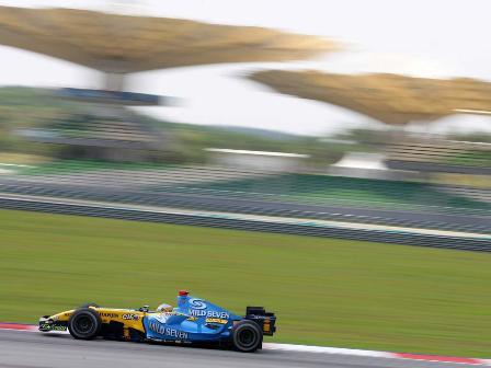 Fernando Alonso en Sepang