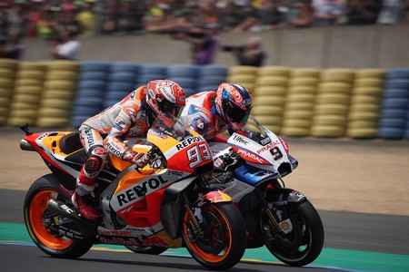 Marc Marquez Danilo Petrucci Gp Francia Motogp 2018