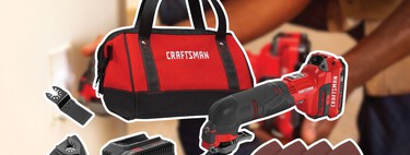 Amazon remata este kit de multiherramienta oscilante inalámbrica CRAFTSMAN con casi 50% de descuento: para cortar, lijar y pulir