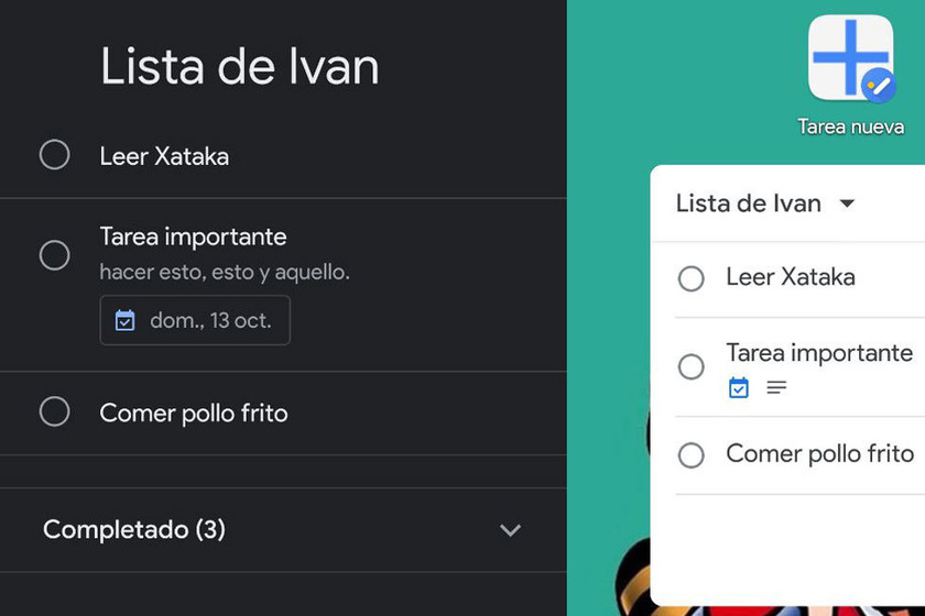 Tareas de Google añade el modo oscuro y dos widgets en su última ...